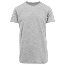Damska Koszulka Z Długim Rękawem Z Wrzosu. Szare bluzki damskie BUILD YOUR BRAND, m, bez wzorów, sportowe, bez kołnierzyka, bez ramiączek. Za 60.99 zł.