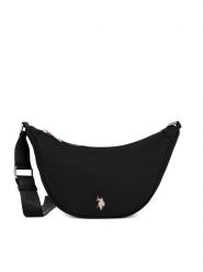 U.S. Polo Assn. Torebka BIUXT8404WIP Czarny. Czarne listonoszki damskie U.S. Polo Assn., bez wzorów, z materiału, bez dodatków. Za 269.99 zł.