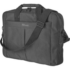 Torba TRUST Primo Carry Bag 17.3 cali Czarny. Czarne torby na laptopa damskie Trust, bez wzorów, z materiału. Za 51.70 zł.