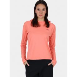 Koszulka sportowa damska Columbia Summit Valley. Czerwone bluzki sportowe damskie Columbia, bez kołnierzyka, bez ramiączek. Za 299.00 zł.