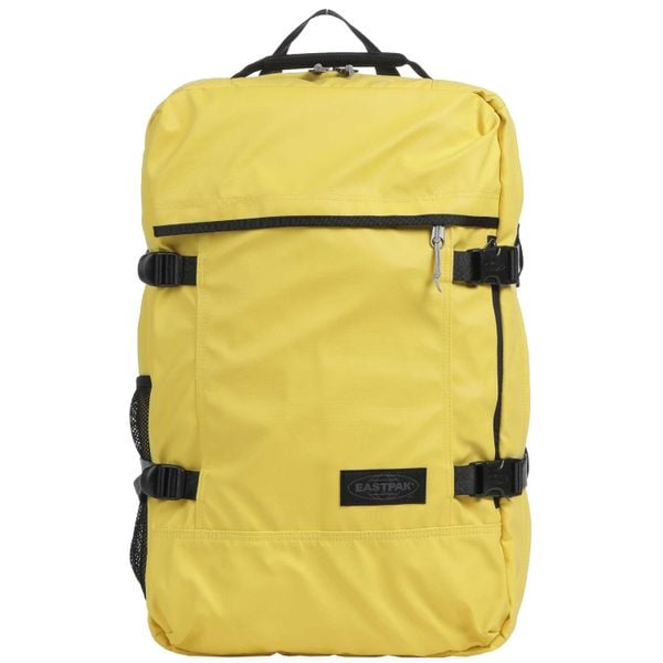 Plecak sportowo-turystyczny dla dorosłych Eastpak Travelpack Backpack. Żółte plecaki męskie Eastpak, bez wzorów, z materiału. Za 409.99 zł.