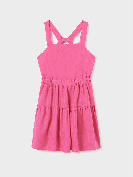 Mayoral Sukienka letnia 6930 Różowy. Czerwone sukienki dziewczęce Mayoral, na lato, bez wzorów, z wiskozy, bez ramiączek. Za 209.99 zł.