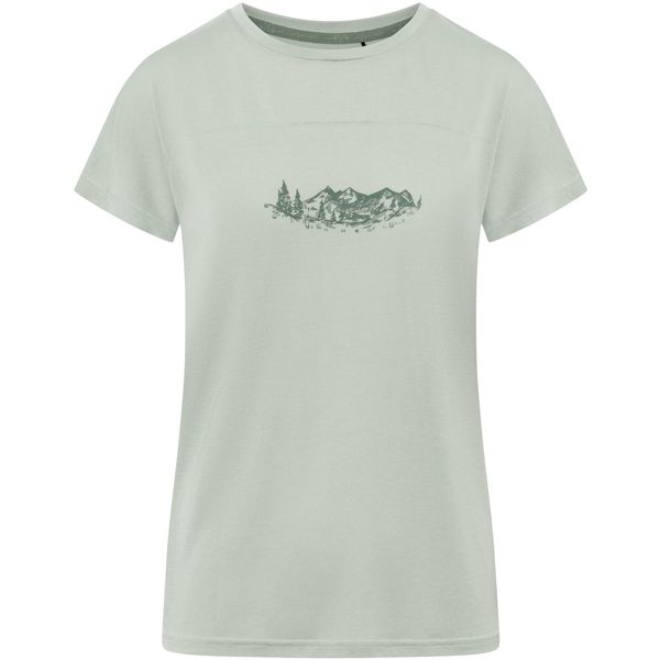 T-shirt damski VIKING Likelo Bamboo. Brązowe t-shirty damskie VIKING, l, bez wzorów, z materiału, bez kołnierzyka. Za 127.42 zł.