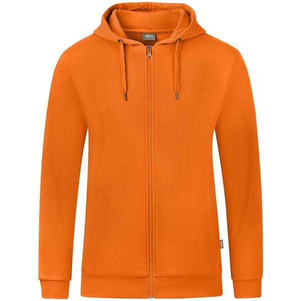 Kurtka Jako Organic. Brązowe kurtki damskie Jako, m, bez wzorów, z bawełny, z kapturem. Za 260.69 zł.