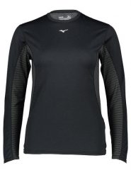 Mizuno Koszulka sportowa w kolorze czarnym rozmiar: M. Czarne bluzki sportowe damskie Mizuno, m, bez wzorów, bez ramiączek. Za 96.60 zł.