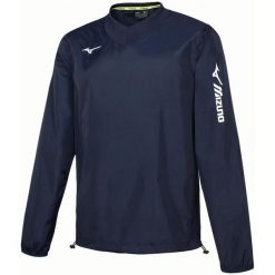 Kurtka Mizuno Sendai Trad. Niebieskie kurtki damskie Mizuno, l, bez wzorów, bez kaptura. Za 176.50 zł.