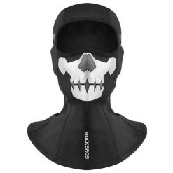 Czapka z czaszką/pająkiem - Rozmiar L. Czarne czapki męskie ROCKBROS, bez wzorów, z materiału, sportowe. Za 83.60 zł.