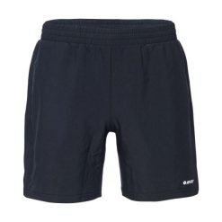 Shorty Męskie Trening Hild. Czarne szorty męskie Hi-tec, bez wzorów, sportowe. Za 107.99 zł.