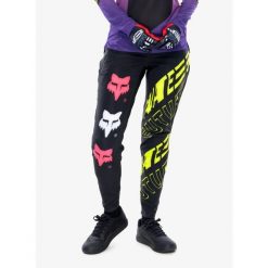 Spodnie rowerowe damskie Fox Flexair Pant Elevated. Czarne spodnie dresowe damskie FOX, l, bez wzorów. Za 585.99 zł.