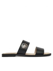 Beverly Hills Polo Club Klapki HY58110-1 Czarny. Czarne klapki damskie Beverly Hills Polo Club, bez wzorów, z materiału, bez obcasa. Za 139.99 zł.