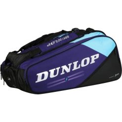 Torba na rakiety tenisowe Dunlop TAC FX-PERFORMANCE. Czarne torebki klasyczne damskie Dunlop, bez wzorów, bez dodatków. Za 564.00 zł.