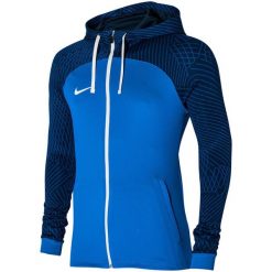 Bluza męska Nike DF Strike 23 HD Trk. Niebieskie bluzy z kapturem męskie Nike, m, z poliesteru. Za 205.99 zł.