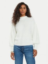 Guess Sweter Keyla W4BR25 Z3BH0 Écru Regular Fit. Swetry klasyczne damskie Guess, m, z syntetyku, bez kołnierzyka. Za 304.00 zł.