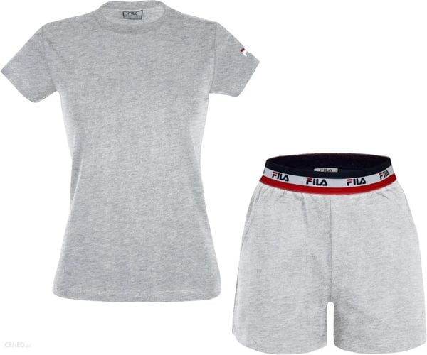 Piżama damska Fila JERSEY STRETCH FPS4023-400. Szare piżamy damskie Fila, s, bez wzorów, z jersey, bez ramiączek. Za 145.14 zł.