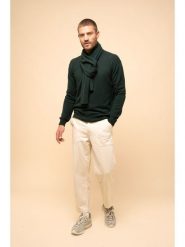 Just Cashmere Kaszmirowy szal w kolorze zielonym - 200 x 30 cm rozmiar: onesize. Zielone szaliki i kominy damskie Just Cashmere, bez wzorów, z kaszmiru. Za 260.99 zł.