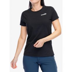 Koszulka bawełniana damska Inov-8 Graphic T-Shirt Mont Blanc. Szare bluzki damskie Inov-8, bez wzorów, z bawełny, sportowe, bez kołnierzyka, bez ramiączek. Za 126.99 zł.