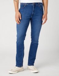 WRANGLER MESKIE SPODNIE JEANSOWE JEANSY GREENSBORO ORION W15QLD348. Jeansy męskie Wrangler. Za 229.99 zł.