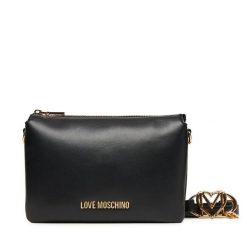 Torebka LOVE MOSCHINO. Czarne listonoszki damskie Love Moschino, bez wzorów, bez dodatków. Za 759.99 zł.