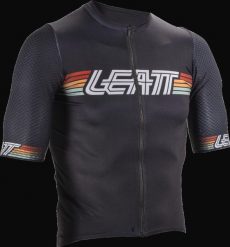 Koszulka rowerowa męska Leatt Jersey MTB Endurance 6.0. Czarne t-shirty sportowe męskie LEATT, l, z elastanu, bez ramiączek, na fitness i siłownię. Za 367.39 zł.