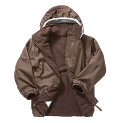 Dziecięca/niemowlęca Dwustronna Bluza Polarowa StormDri 4000. Brązowe bluzy i bluzki niemowlęce RESULT, na zimę, bez wzorów, z polaru, bez ramiączek, bez kaptura. Za 211.99 zł.
