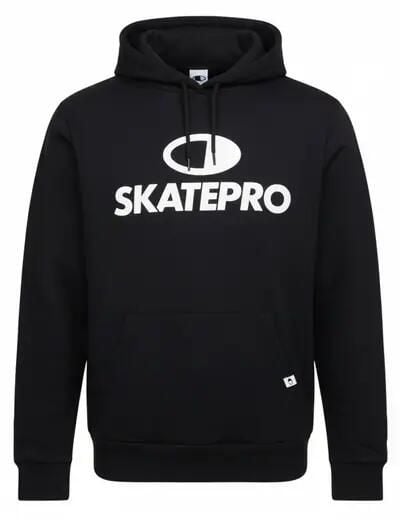 Odzież Bluza sportowa unisex SkatePro Bluza z kapturem - XL - New Black. Biała bluzy sportowe damskie SKATEPRO, xl, bez wzorów, z bawełny, bez ramiączek, z kapturem. Za 141.99 zł.