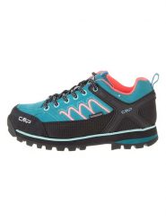 CMP Skórzane buty trekkingowe "Moon Low" w kolorze niebiesko-czarnym rozmiar: 36. Czarne obuwie trekkingowe damskie CMP. Za 196.97 zł.