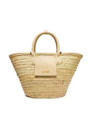 JACQUEMUS Torebka Le Panier Soli 23E223BA045-3060 Beżowy. Brązowe torebki klasyczne damskie JACQUEMUS, bez wzorów, z syntetyku, bez dodatków. Za 2,009.00 zł.
