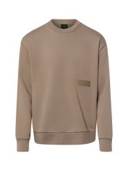 BOSS Green Bluza Mężczyźni Bawełna brązowy, XL. Brązowe bluzy bez kaptura męskie Boss Green, m, z bawełny. Za 599.95 zł.