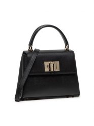 Furla Torebka 1927 WB00109-ARE000-O6000-1-007-20-BG-B Czarny. Czarne torebki klasyczne damskie Furla, bez wzorów, ze skóry, bez dodatków. Za 1,479.00 zł.