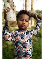 Koko Noko Bluza w kolorze khaki rozmiar: 80. Brązowe bluzy i bluzki niemowlęce Koko Noko, bez wzorów, z bawełny, bez ramiączek, bez kaptura. Za 48.39 zł.