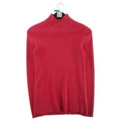 Damski czerwony sweter. Czerwone swetry klasyczne damskie Ralph Lauren, m, bez kołnierzyka. Za 51.08 zł.