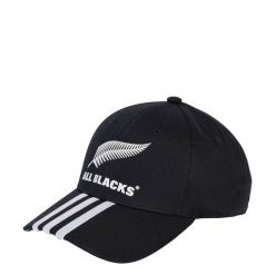 Czapka All Blacks 3-Stripes Baseball. Czarne czapki męskie Adidas, bez wzorów, sportowe. Za 119.00 zł.