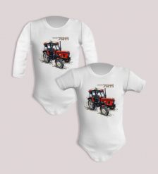 Zetor 7211 — body. Body niemowlęce nikiniki, bez wzorów, z bawełny, bez ramiączek. W wyprzedaży za 50.15 zł.
