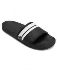 Sandały wsuwane dla Mężczyzn RIVI SLIDE Multicolore. Czarne sandały męskie Quiksilver, z materiału, bez zapięcia. Za 169.99 zł.