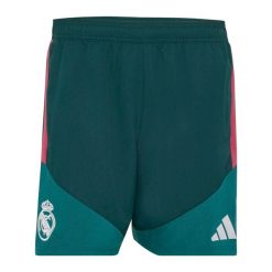 Krótki Real Madryt Tiro 2026/27. Zielone szorty męskie Adidas, z aplikacjami, z tkaniny, eleganckie. Za 223.00 zł.