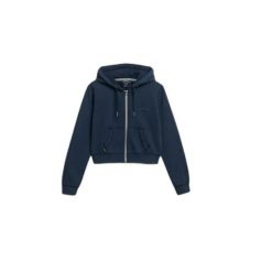 Damska bluza z kapturem zapinana na zamek Superdry Essential. Niebieskie bluzy z kapturem damskie Superdry., xs, z dresówki. Za 322.70 zł.