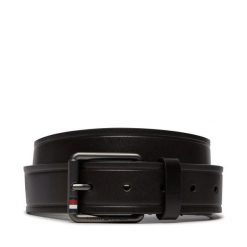Pasek Męski Tommy Hilfiger. Brązowe paski męskie Tommy Hilfiger, bez wzorów, casualowe. Za 209.99 zł.