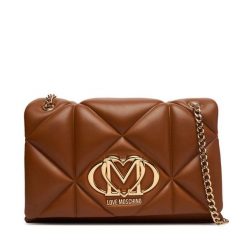 Torebka LOVE MOSCHINO. Brązowe torebki klasyczne damskie Love Moschino, bez wzorów, bez dodatków. Za 1,029.00 zł.