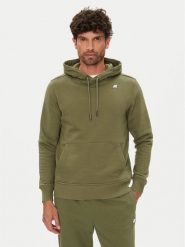 K-Way Bluza Barnie K31365W Zielony Regular Fit. Zielone bluzy bez kaptura męskie k-way, l, z bawełny. Za 419.99 zł.