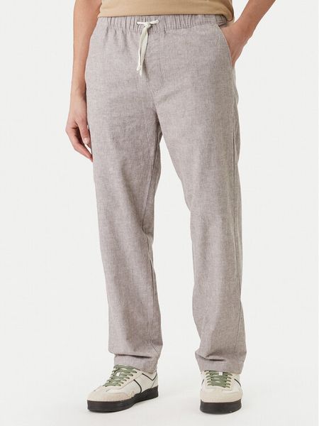 Tommy Jeans Spodnie materiałowe Sonny DM0DM22820 Beżowy Slim Fit. Brązowe spodnie materiałowe męskie Tommy Jeans, bez wzorów, z bawełny. Za 347.99 zł.