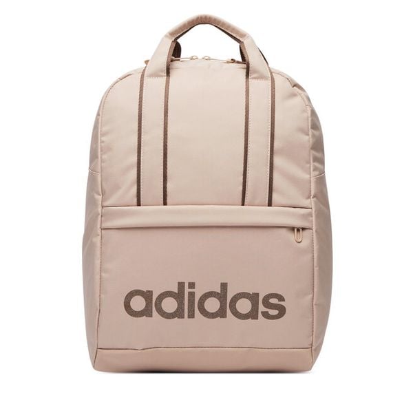 Plecak adidas. Brązowe plecaki damskie Adidas, bez wzorów, sportowe. Za 139.99 zł.