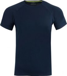 T-shirt sportowy męski Jumper granatowy. Niebieskie t-shirty męskie Givova, na lato, m, bez wzorów, z materiału, bez kołnierzyka. Za 40.09 zł.