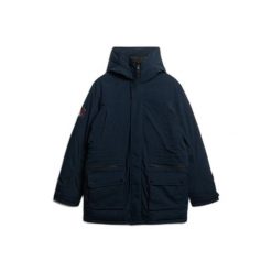 Parka Superdry City. Niebieskie parki męskie Superdry., na zimę, m, bez wzorów. W wyprzedaży za 744.50 zł.