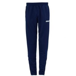 Spodnie Uhlsport Essential Performance. Niebieskie spodnie materiałowe męskie UHLSPORT, bez wzorów, sportowe. W wyprzedaży za 179.00 zł.
