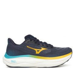 Buty do biegania Mizuno. Czarne obuwie do biegania damskie Mizuno, mizuno wave. Za 559.99 zł.