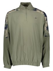 Reebok Kurtka sportowa w kolorze khaki rozmiar: L. Brązowe kurtki outdoor męskie Reebok, l, bez wzorów, bez kaptura. Za 118.95 zł.