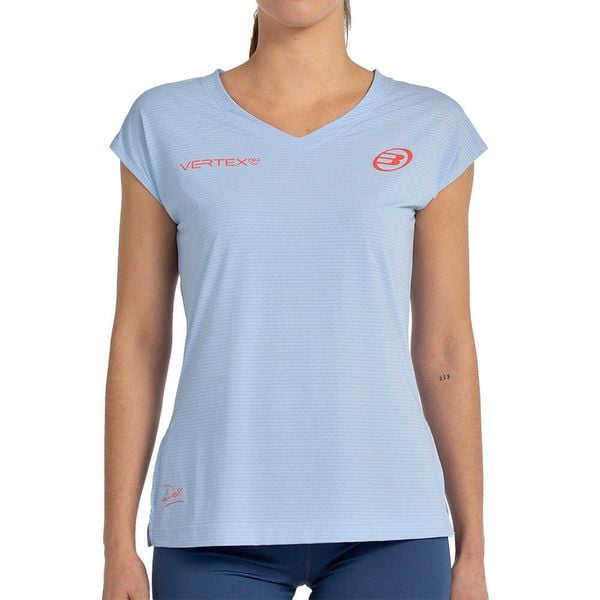 T-shirt Short Sleeve Bullpadel Delfi 25i Woman. Czarne t-shirty damskie bullpadel, s, bez wzorów, bez kołnierzyka. W wyprzedaży za 176.20 zł.