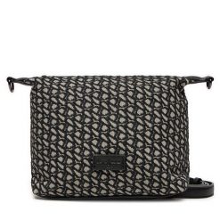 Torebka Pepe Jeans. Czarne listonoszki damskie Pepe Jeans, bez wzorów, z jeansu, bez dodatków. Za 189.99 zł.