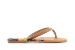 Japonki Dijean 261 984 Cocoa Safari, Beż, Guma - 41. Brązowe klapki damskie Dijean, bez wzorów, z gumy, bez obcasa. W wyprzedaży za 17.10 zł.