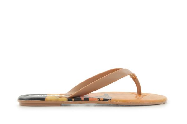 Japonki Dijean 261 984 Cocoa Safari, Beż, Guma - 36. Brązowe klapki damskie Dijean, bez wzorów, z gumy, bez obcasa. W wyprzedaży za 17.10 zł.